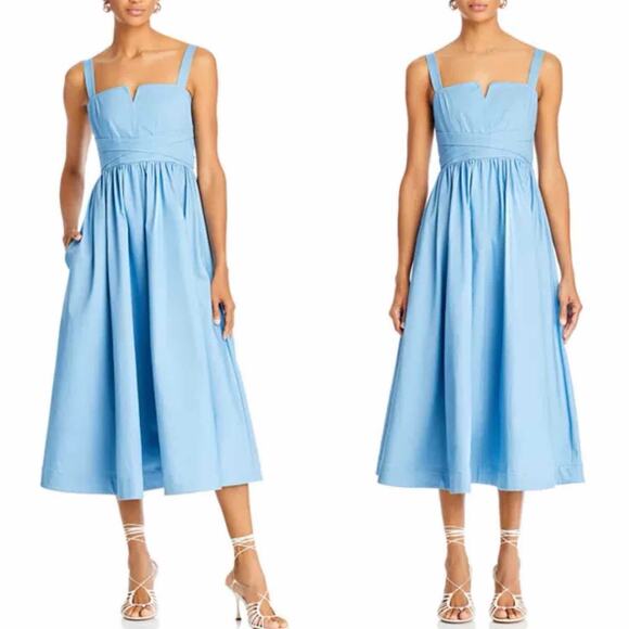 Cinq à Sept Cornelia Denim Sundress in Blissful
Blue Size 6 - Picture 9 of 13